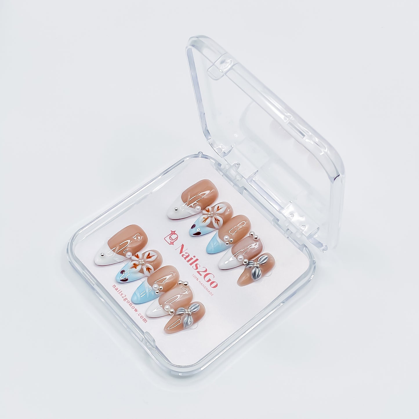 Pastel Bloom & Pearl Elegance