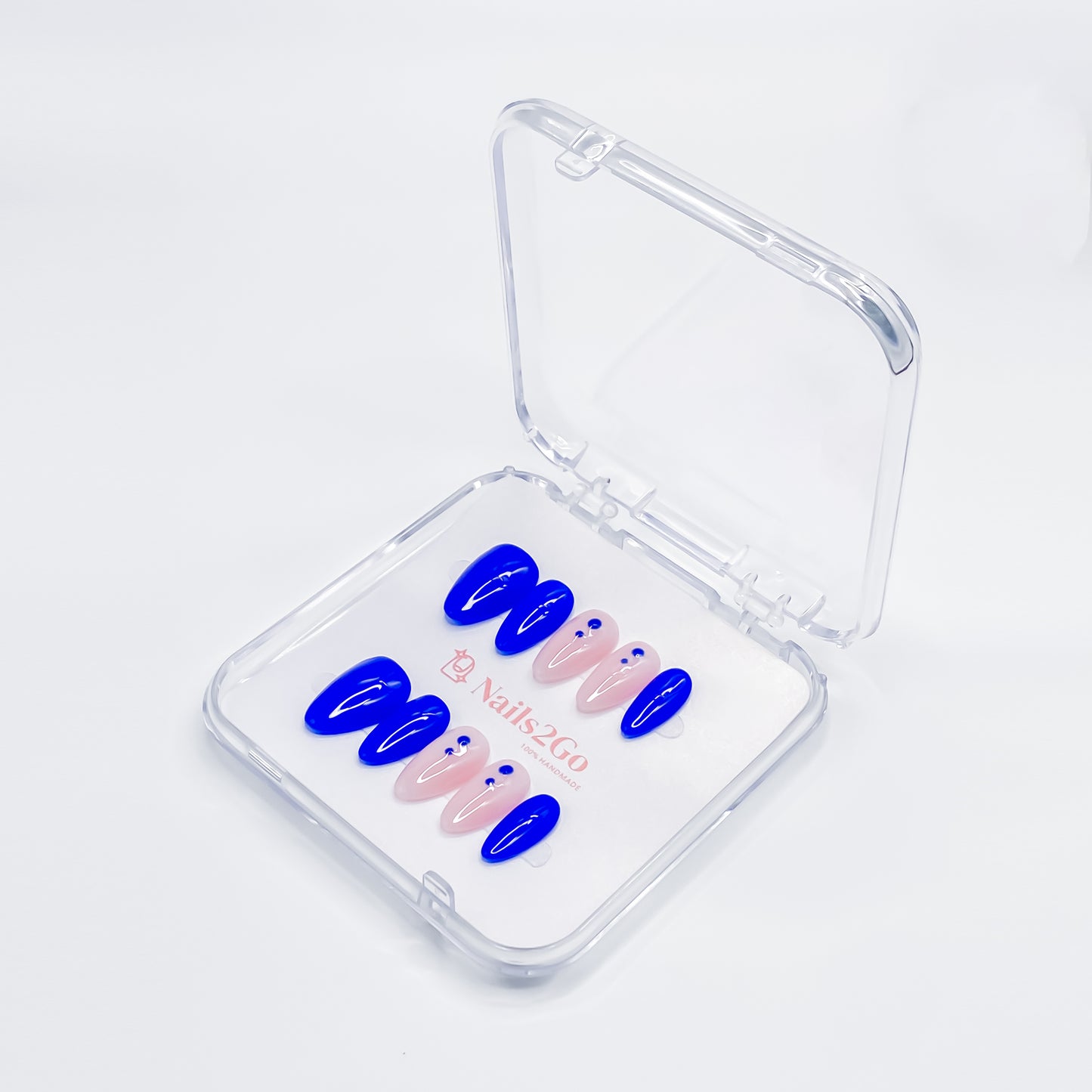 Blue - Pink Drip
