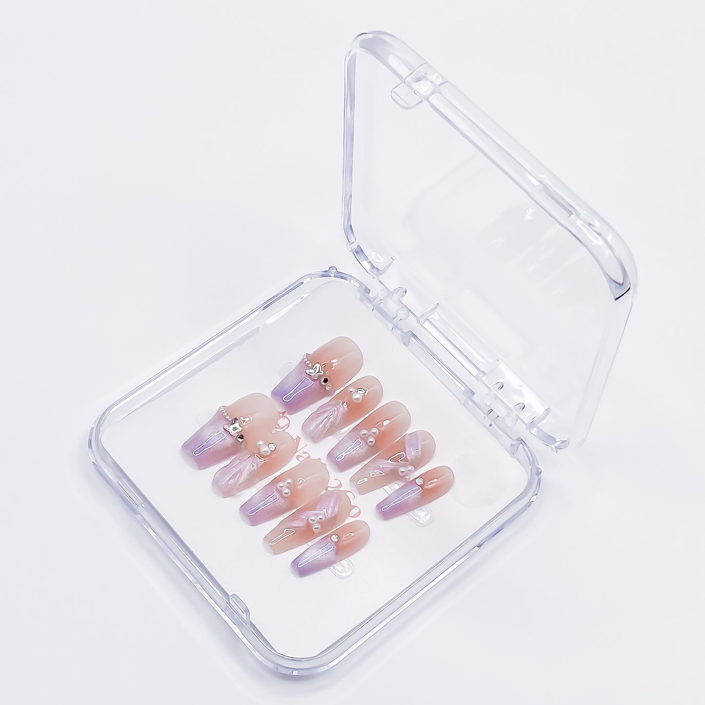 Lilac Whisper with Pearl Accents