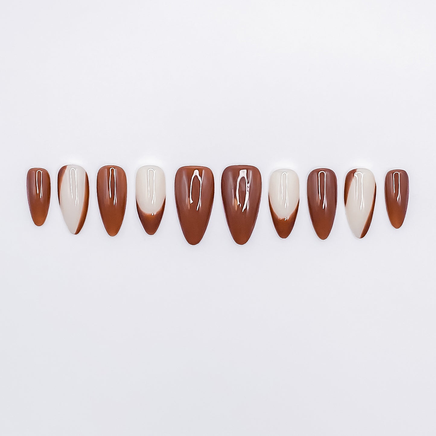 Chocolate Latte Nails