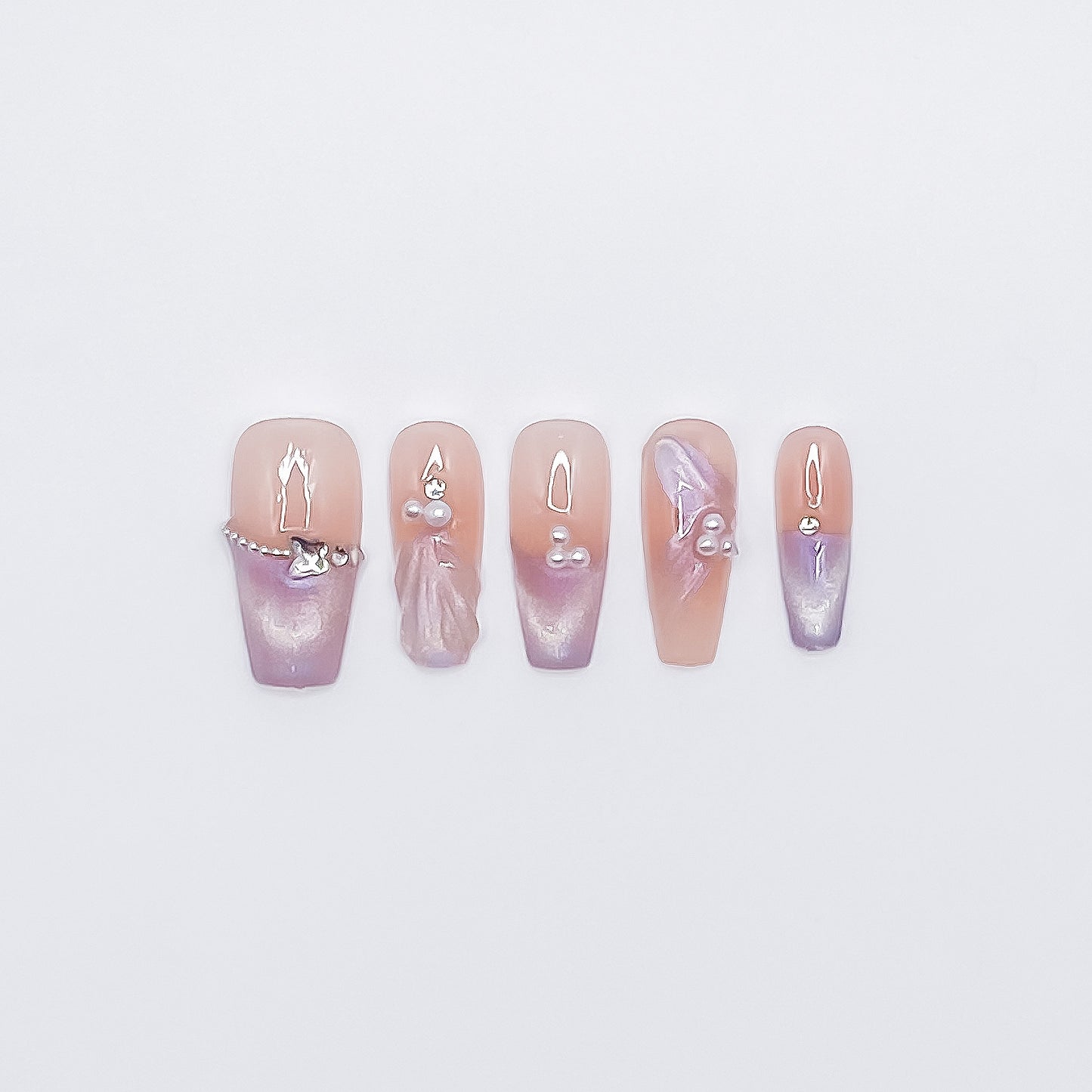 Lilac Whisper with Pearl Accents