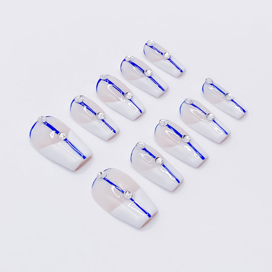 Blue - Line Gleam