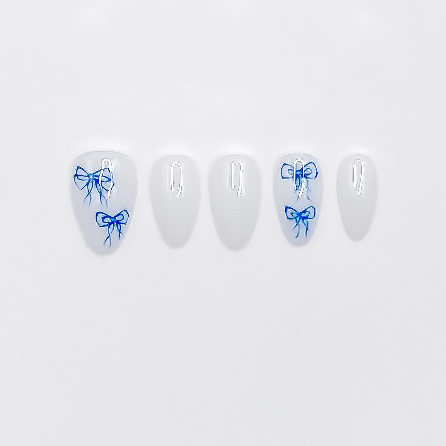 Blue Bowknot Elegance