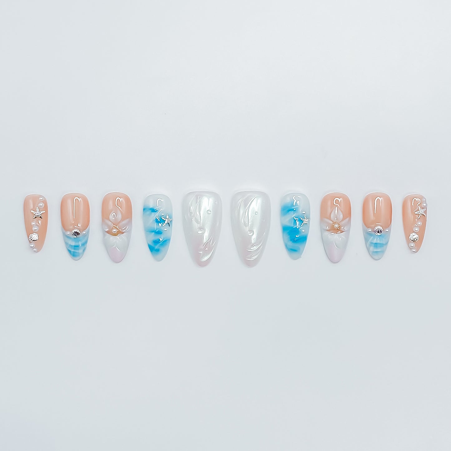 Seascape Dream with Pearl Accents