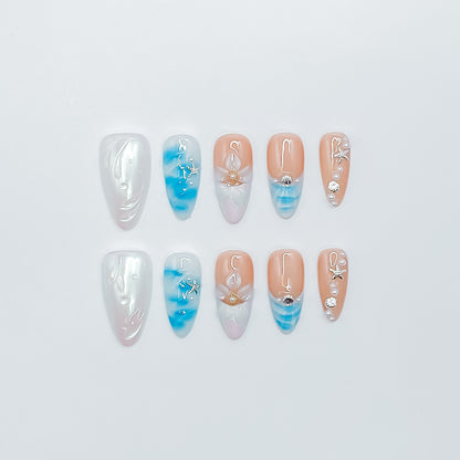 Seascape Dream with Pearl Accents