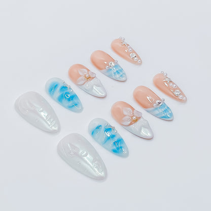 Seascape Dream with Pearl Accents