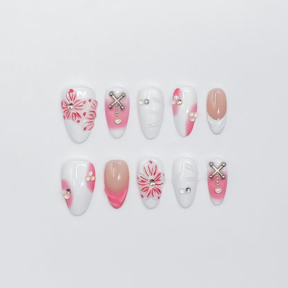 Cherry Blossom Blush & Gems