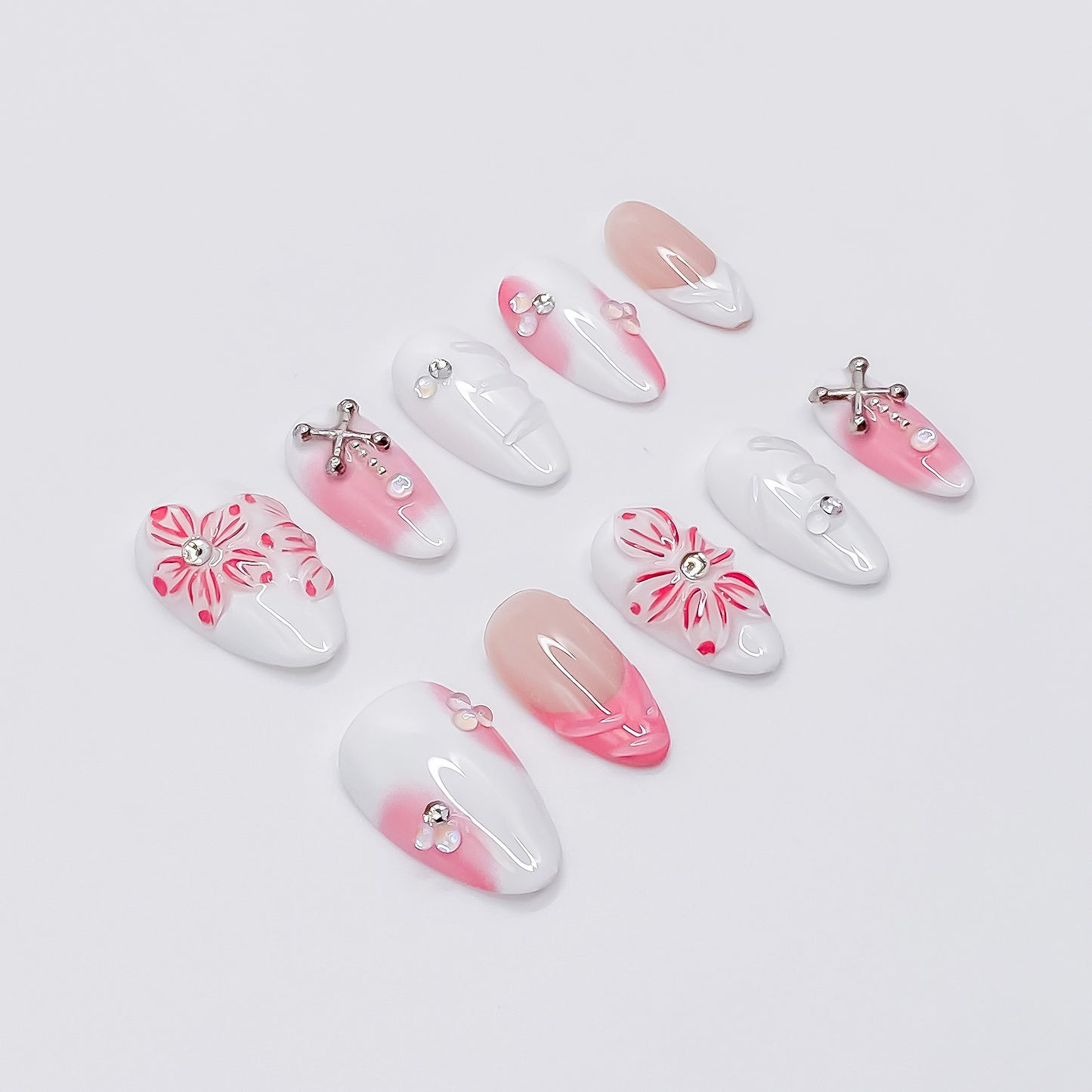 Cherry Blossom Blush & Gems