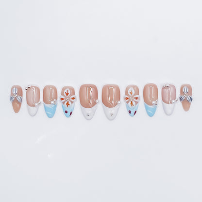 Pastel Bloom & Pearl Elegance