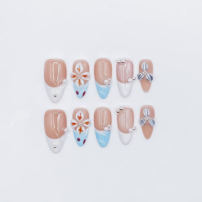 Pastel Bloom & Pearl Elegance